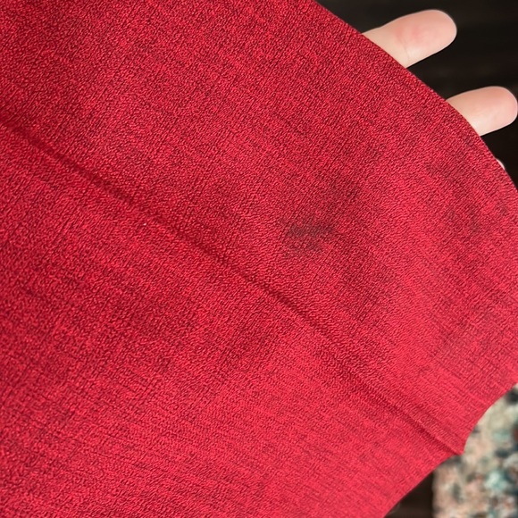 Vintage Red Pleated Slacks - Picture 5 of 8